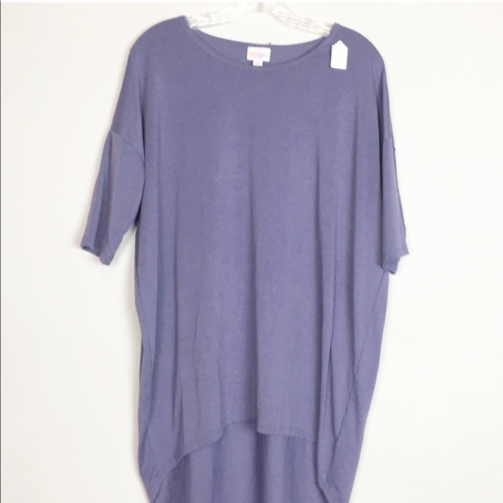 Lularoe purple irma t-shirt size small